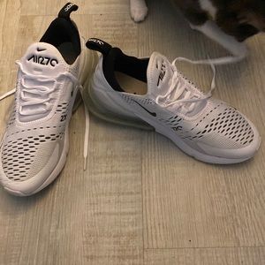Nike white shoes size 9.5